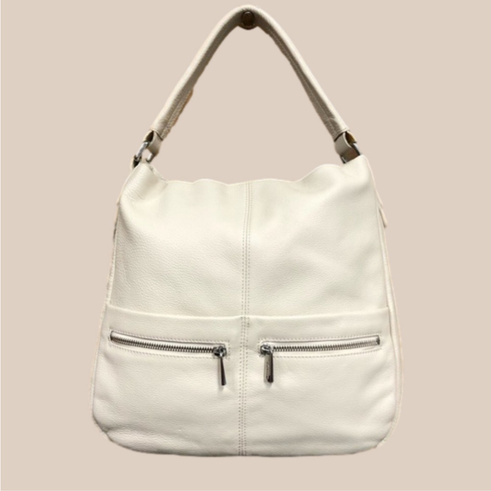 Danier bone leather one strap handbag